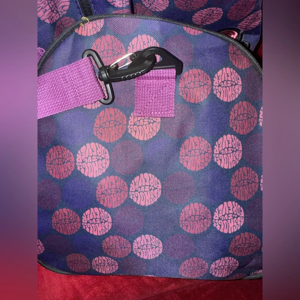 ALF (Assholes Live Forever) “Have A Nice Trip” Purple Duffle Bag- New
